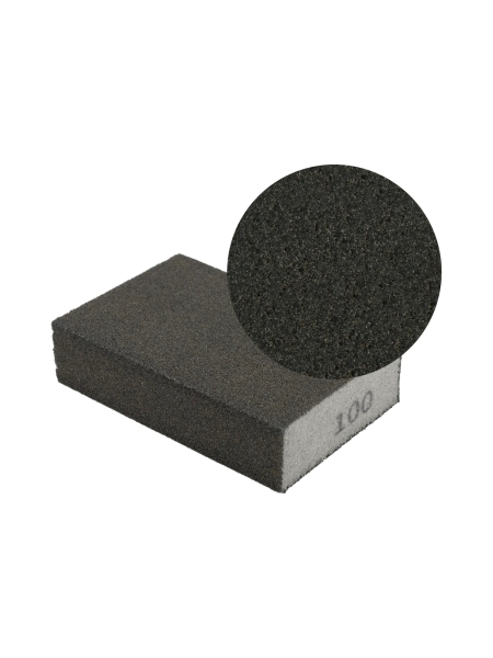 Губка абразивная шлифовальная Forming прямоугольный профиль 100x68x25 мм, P100 PROBOS GAP100