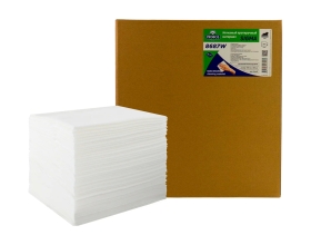 Нетканый протирочный материал PROBOS SIGMA 8687W, белый, сетчатое тиснение, 30x38см, 250листов/уп 8687W250