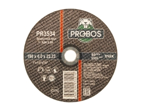 Круг зачистной абразивный 180x6.0x22.23 мм PROBOS PR3534