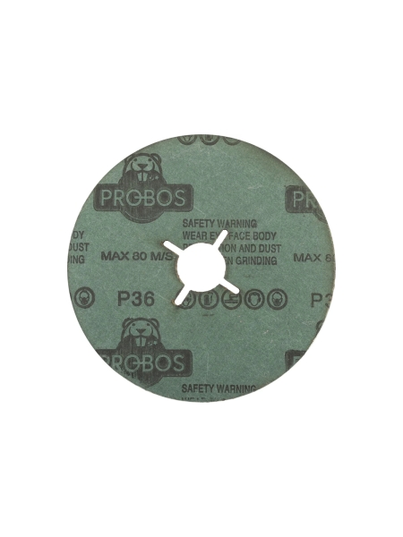 Круг фибровый Forming CF982 CERAMIC 125х22 мм, P36, 25 шт PROBOS 98255073