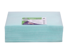 Нетканый протирочный материал PROBOS DELTA 6556G, 55 г/м2, светло-зелёный, К-сетчатая стр, 60x40 см 6556G50