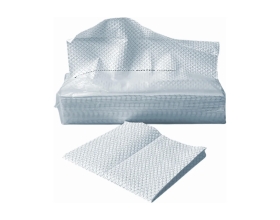 Нетканый протирочный материал PROBOS ALPHA 9122B голубой, сотовое тиснение, 32x42 см, 25 листов в уп 9122B25