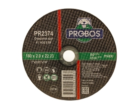 Круг отрезной абразивный 180x2.0x22.23 мм PROBOS PR2374
