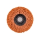 Диск для снятия ржавчины 125x22х13 мм, оранжевый, конический под УШМ Русский Мастер РМ-381355