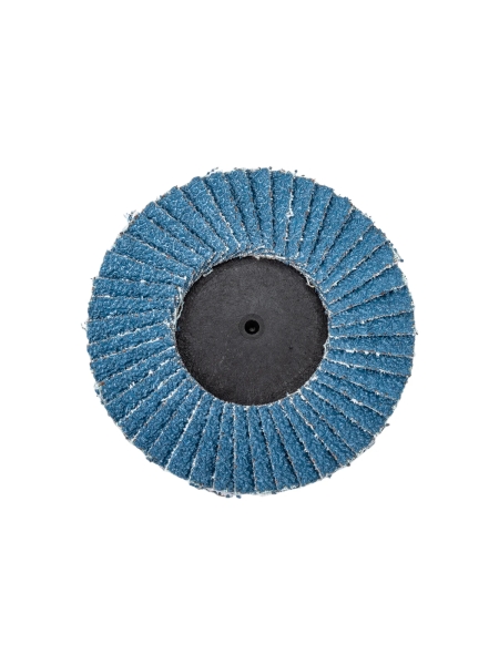 Круг лепестковый торцевой по металлу (75х22 мм; Р40; крепление Roloc) Русский Мастер РМ-70266