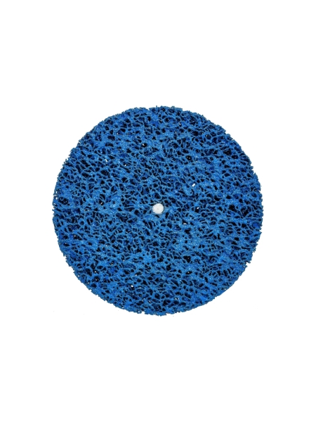 Круг для снятия ржавчины на шпинделе синий (8х150 мм) Русский Мастер РМ-52213