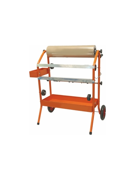 Стойка для двух рулонов маскировочной бумаги Русский Мастер до 60 см, с автонаклейкой малярной ленты РМ-99528