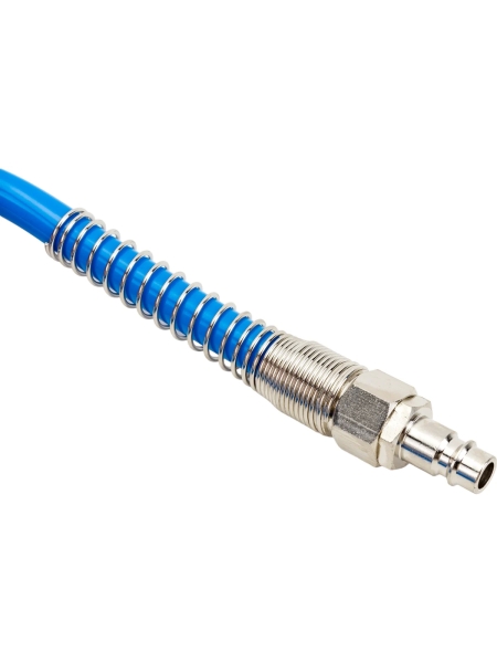 Шланг спиральный воздушный с быстросъемными соединениями (8х12 мм; 5 м) Русский Мастер РМ-70112