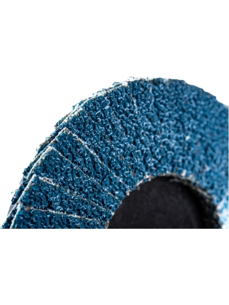 Круг лепестковый торцевой по металлу (75х22 мм; Р80; крепление Roloc) Русский Мастер РМ-70280