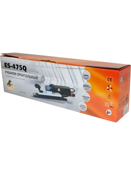 Орбитальный шлифовальный электрический рубанок Русский Мастер ES-475Q РМ-381768