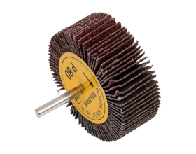 Круг шлифовальный лепестковый на шпильке (80х30х6 мм; P80) Русский Мастер РМ-53340