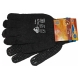Перчатки Русский Мастер, х/б, с ПВХ, 7.5 класс, 4 нити, черные, 2 шт., улучшенное качество РМ-380501