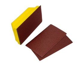 Набор для шлифовки Русский Мастер 67х125 мм, шлифок, абразивная бумага РМ-90689