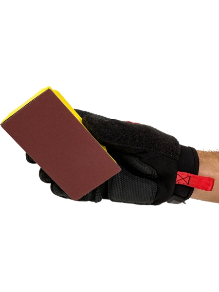 Набор для шлифовки Русский Мастер 67х125 мм, шлифок, абразивная бумага РМ-90689