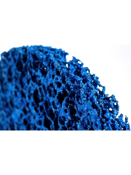 Круг для снятия ржавчины на резьбе синий (150 мм; M14) Русский Мастер РМ-90481