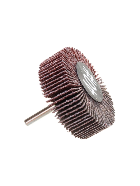 Круг шлифовальный лепестковый на шпильке (60х20х6 мм; P40) Русский Мастер РМ-53265