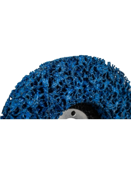 Диск для снятия ржавчины 115x22х13 мм, синий, конический под УШМ Русский Мастер РМ-381379