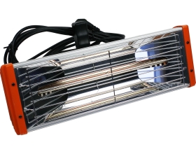 Коротковолновая ИФК-сушка Русский Мастер 1 лампа на 1 кВт, ручная, без штатива, механический таймер 0-60 мин РМ-53401