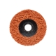 Диск для снятия ржавчины 115x22х13 мм, оранжевый, конический под УШМ Русский Мастер РМ-381348