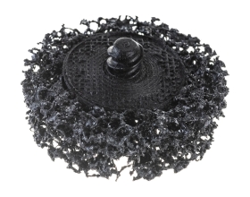 Круг для снятия ржавчины чёрный (50 мм; крепление Roloc) Русский Мастер РМ-70204