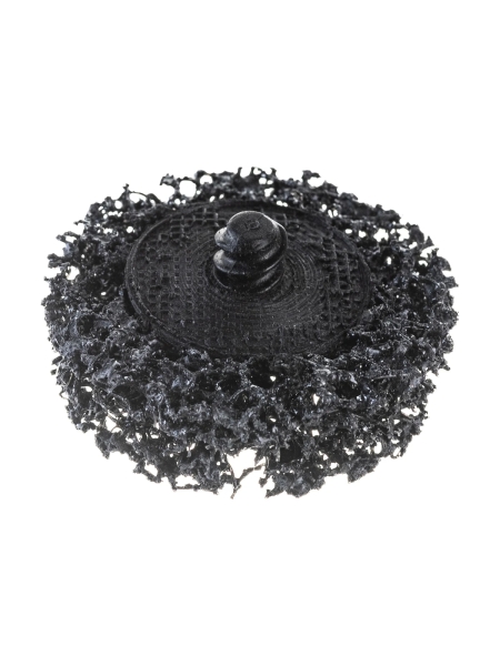 Круг для снятия ржавчины чёрный (50 мм; крепление Roloc) Русский Мастер РМ-70204