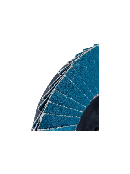 Круг лепестковый торцевой по металлу (75х22 мм; Р120; крепление Roloc) Русский Мастер РМ-70297