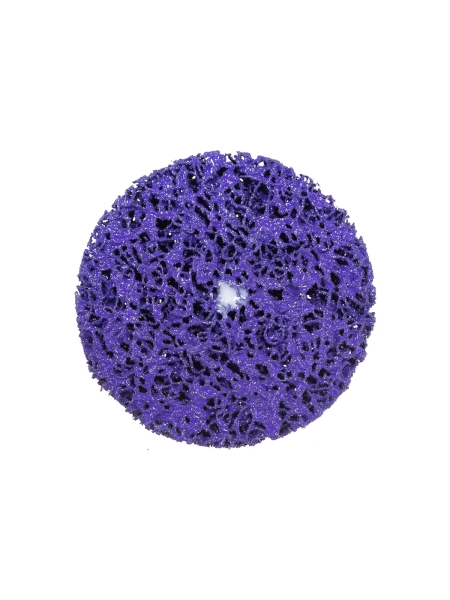 Круг для снятия ржавчины на шпинделе фиолетовый (6х100 мм) Русский Мастер РМ-52190