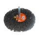 Круг для снятия ржавчины на шпинделе чёрный (6х100 мм) Русский Мастер РМ-52206