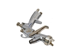 Краскопульт Русский Мастер K-400 д=1,4 ХРОМ, верхний бачок РМ-383670