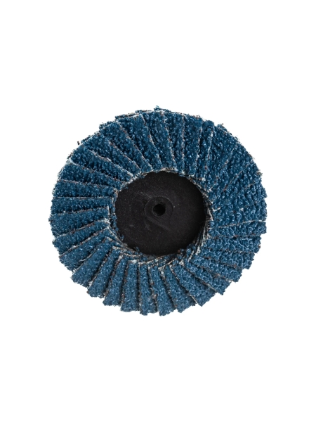 Круг лепестковый торцевой по металлу (50х22 мм; Р40; крепление Roloc) Русский Мастер РМ-70228