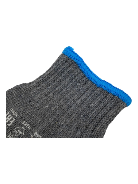 Перчатки Русский Мастер, х/б, с ПВХ, 7.5 класс, 4 нити, серые, 2 шт., улучшенное качество РМ-380518