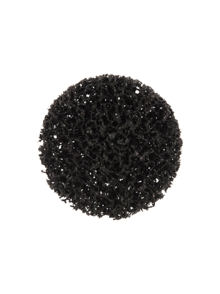 Круг для снятия ржавчины чёрный (75 мм; крепление Roloc) Русский Мастер РМ-70211