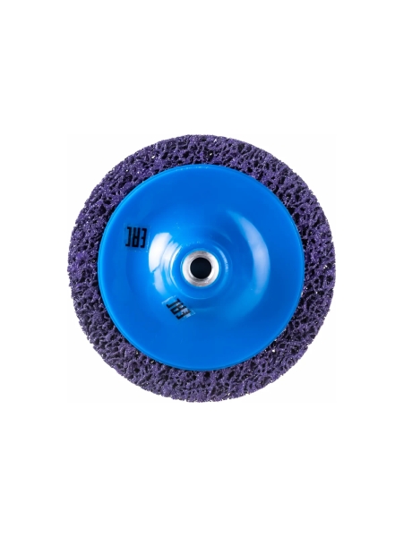 Круг для снятия ржавчины на резьбе фиолетовый (150 мм; M14) Русский Мастер РМ-90504