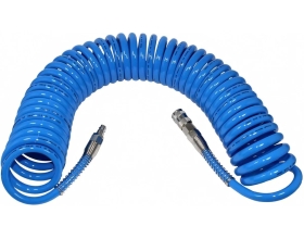 Шланг спиральный воздушный с быстросъемными соединениями (8х12 мм; 10 м) Русский Мастер РМ-70129