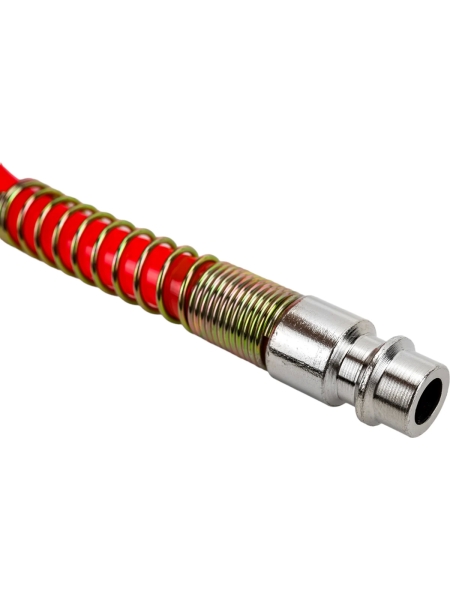 Шланг спиральный воздушный с быстросъемными соединениями PU (5х8 мм; 5 м) Русский Мастер РМ-52329