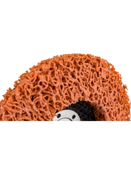 Диск для снятия ржавчины 125x22х13 мм, оранжевый, конический под УШМ Русский Мастер РМ-381355