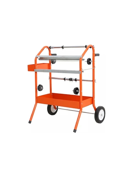 Стойка для двух рулонов маскировочной бумаги Русский Мастер до 60 см, с автонаклейкой малярной ленты РМ-99528