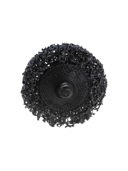 Круг для снятия ржавчины чёрный (50 мм; крепление Roloc) Русский Мастер РМ-70204