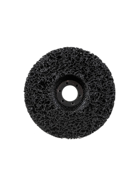 Диск конический для снятия ржавчины черный (125х22 мм) под УШМ Русский Мастер РМ-73960
