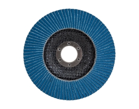 Круг лепестковый торцевой по металлу PROFI (125х22 мм; Р80; циркониевый корунд) Русский Мастер РМ-90276