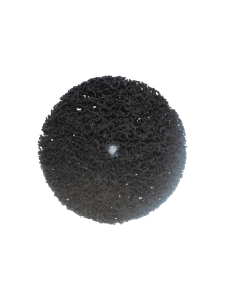 Круг для снятия ржавчины на шпинделе чёрный (6х100 мм) Русский Мастер РМ-52206