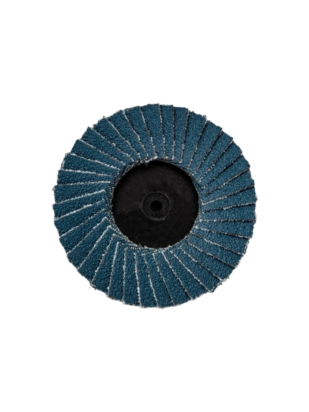 Круг лепестковый торцевой по металлу (50х22 мм; Р120; крепление Roloc) Русский Мастер РМ-70259