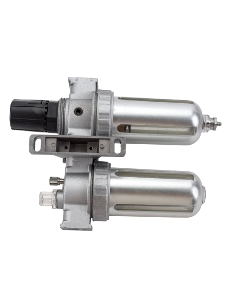 Фильтр-влагоотделитель с регулятором давления, манометром и лубрикатором AFRL80 Русский Мастер РМ-14924