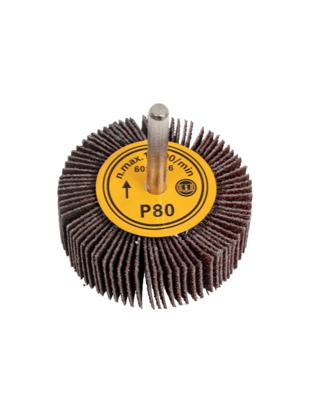 Круг шлифовальный лепестковый на шпильке (60х20х6 мм; P80) Русский Мастер РМ-53289