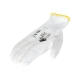 Перчатки с полиуретановым обливом Русский Мастер, белые/черные, р.M/8, 2 шт. РМ-92949