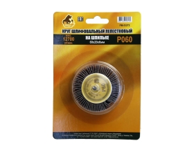 Круг шлифовальный лепестковый на шпильке (60х20х6 мм; P60) Русский Мастер РМ-53272