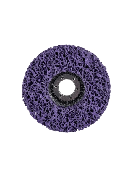 Диск для снятия ржавчины 115x22х13 мм, фиолетовый под УШМ Русский Мастер РМ-381386