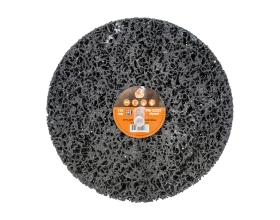 Круг для снятия ржавчины на шпинделе чёрный (8х150 мм) Русский Мастер РМ-52237