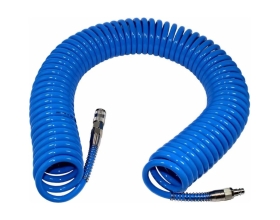 Шланг спиральный воздушный с быстросъемными соединениями (8х12 мм; 15 м) Русский Мастер РМ-70136