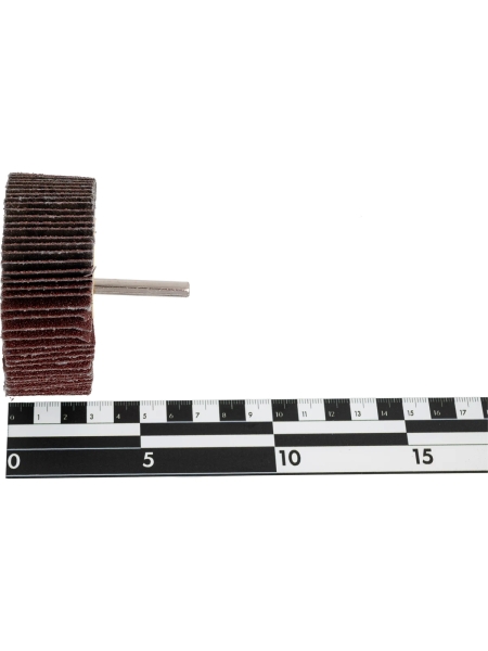 Круг шлифовальный лепестковый на шпильке (80х30х6 мм; P80) Русский Мастер РМ-53340